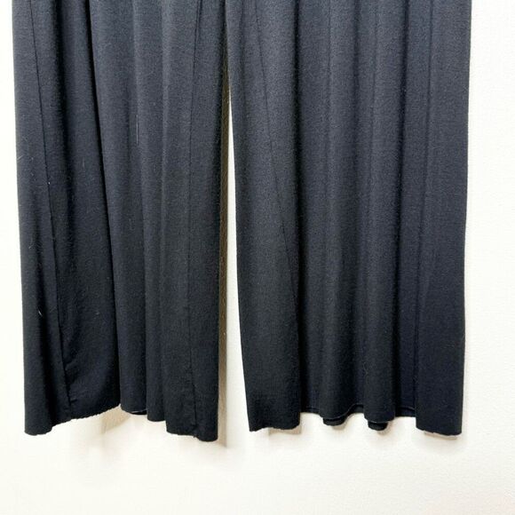 SEN Black Knit Wide Leg Pull On Pants - Women’s US 2 - Picture 4 of 8